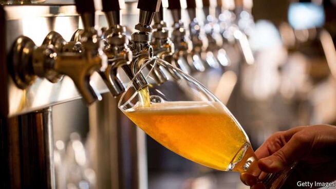 Pivo vsebuje manj alkohola kot vodka